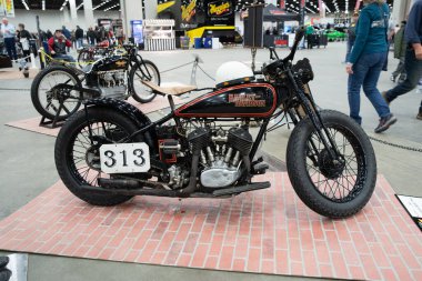 Detroit, Michigan, ABD 28 Şubat 2020: 68. Geleneksel Otomatik Rod Gösterisi ve Fuarı.