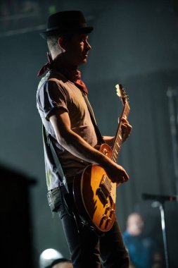 Orlando, Florida, USA- 5.07.2018: Sum 41 Orlando 'daki House of Blues' da sahne alacak.