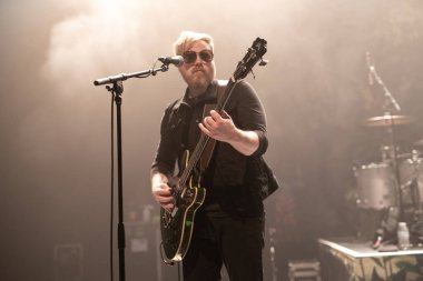 Rival Sons rock grubu ABD 'deki Fillmore Detroit, Michigan' da canlı performans sergiliyor - 04.23.2019