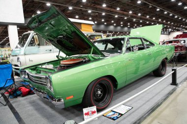 Detroit, Michigan, ABD 28 Şubat 2020: 68. Geleneksel Otomatik Rod Gösterisi ve Fuarı.