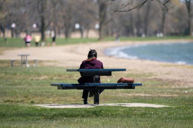 Kadın eğlence yaşam tarzı, Harrison Township, Michigan, ABD, 10 Mayıs 2020