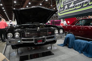 Detroit, Michigan, ABD 28 Şubat 2020: 68. Geleneksel Otomatik Rod Gösterisi ve Fuarı.