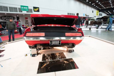 Detroit, Michigan, ABD 28 Şubat 2020: 68. Geleneksel Otomatik Rod Gösterisi ve Fuarı.