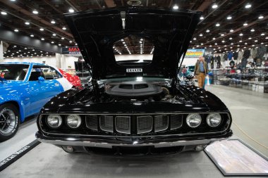Detroit, Michigan, ABD 28 Şubat 2020: 68. Geleneksel Otomatik Rod Gösterisi ve Fuarı.
