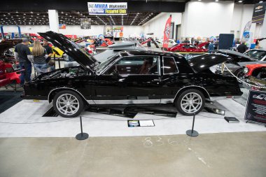 Detroit, Michigan, ABD 28 Şubat 2020: 68. Geleneksel Otomatik Rod Gösterisi ve Fuarı.