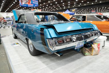 Detroit, Michigan, ABD 28 Şubat 2020: 68. Geleneksel Otomatik Rod Gösterisi ve Fuarı.