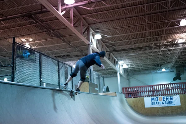 Royal Oak Michigan Usa 2020 Biker Und Skater Üben Modern — Stockfoto