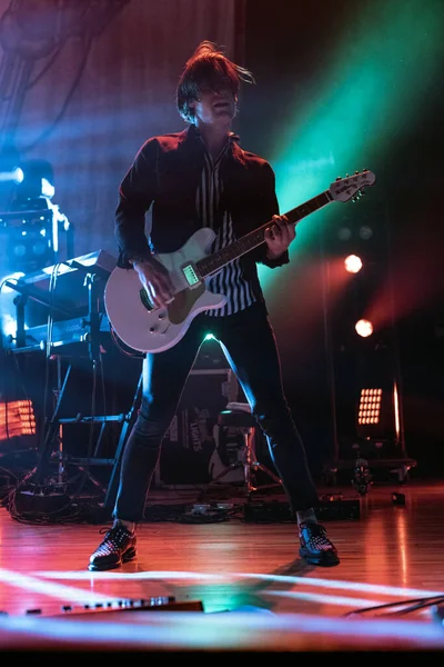 Detroit Michigan Eua 2018 Silverstein Apresentando Vivo Majestic Theater Com — Fotografia de Stock