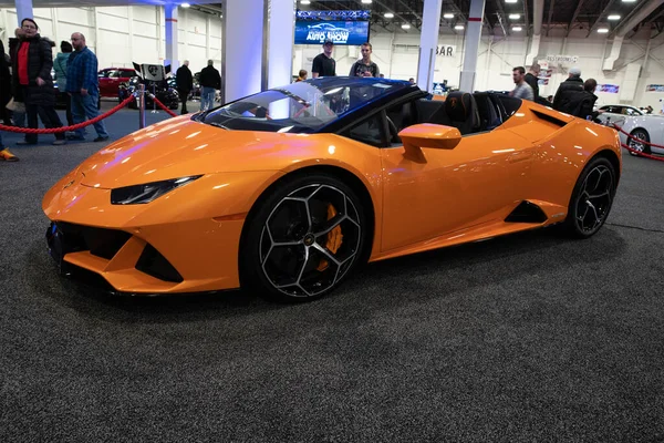 Novi Michigan Usa 2020 Autosalon Jihovýchodě Michiganu Debut Všech Osobních — Stock fotografie