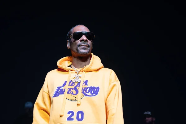 Snoop Dogg Treedt Live Fillmore Detroit Michigan Verenigde Staten 2020 — Stockfoto