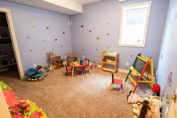 Kinderkamer Met Kinderkamer — Stockfoto