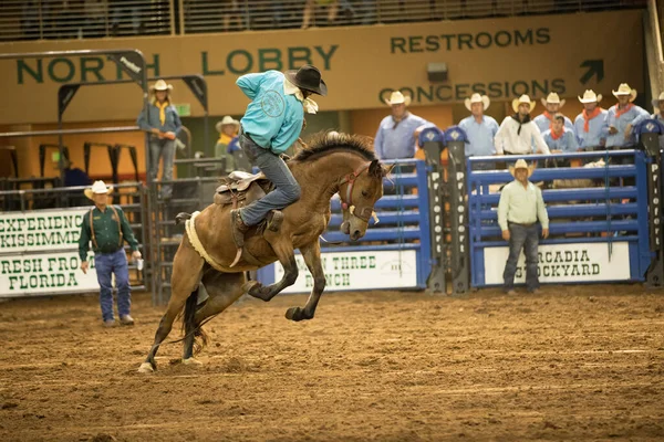 Kissimmee Florida Usa 2017 Florida Ranch Rodeo Cowboy Heritage Festival — стокове фото