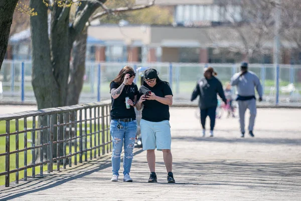 Harrison Township Michigan Mei 2020 Activiteiten Het Michigan Metro Park — Stockfoto