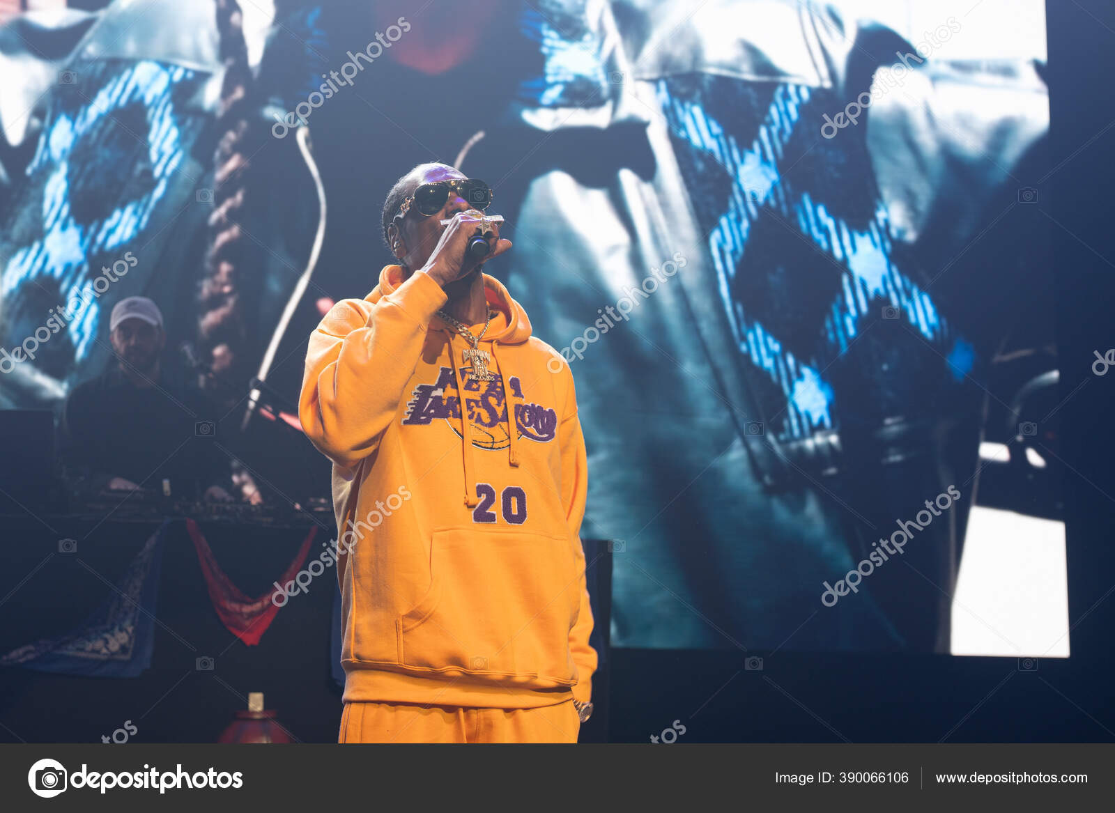 Snoop Dogg Live Fillmore Von Detroit Michigan Usa 2020 — Redaktionelles