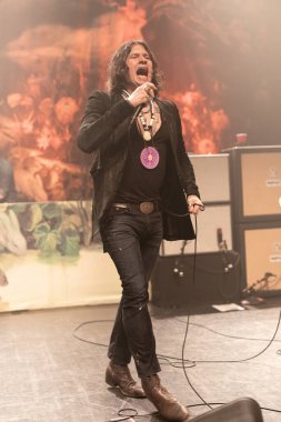 Rival Sons rock grubu ABD 'deki Fillmore Detroit, Michigan' da canlı performans sergiliyor - 04.23.2019