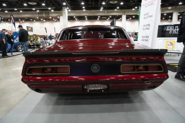 Detroit, Michigan, ABD 28 Şubat 2020: 68. Geleneksel Otomatik Rod Gösterisi ve Fuarı.