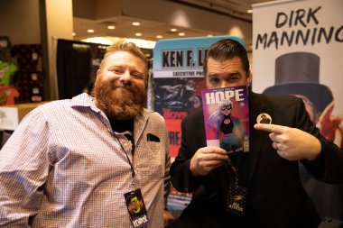 Sterling Heights, Michigan, ABD - 02.08.2020: Astronomicon 3 Comic Convention and Cosplay Expo.