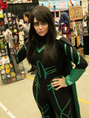 Warren, Michigan, ABD - 02.21.2020: Great Lakes Comic Convention