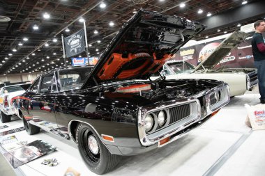 Detroit, Michigan, ABD 28 Şubat 2020: 68. Geleneksel Otomatik Rod Gösterisi ve Fuarı.