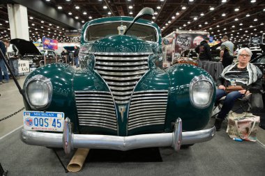 Detroit, Michigan, ABD 28 Şubat 2020: 68. Geleneksel Otomatik Rod Gösterisi ve Fuarı.