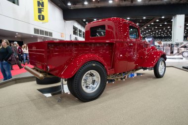 Detroit, Michigan, ABD 28 Şubat 2020: 68. Geleneksel Otomatik Rod Gösterisi ve Fuarı.