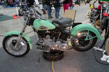 Detroit, Michigan, ABD 28 Şubat 2020: 68. Geleneksel Otomatik Rod Gösterisi ve Fuarı.