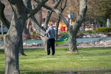 Erkek eğlence yaşam tarzı, Harrison Township, Michigan, ABD, 10 Mayıs 2020,