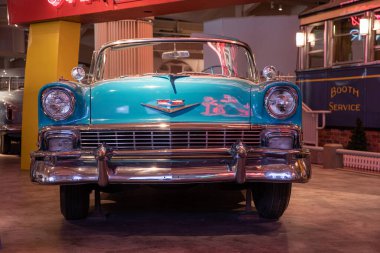 Henfry Ford Müzesi 'nde sergilenen klasik araçlar.