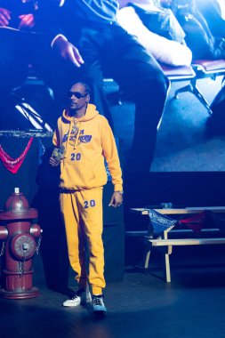 Snoop Dogg, Detroit, Michigan Fillmore 'da canlı performans sergiliyor. 01.26.2020
