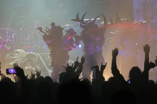 Detroit Michigan Usa 2019 Gwar Występujący Żywo Majestic Theater Detroit — Zdjęcie stockowe