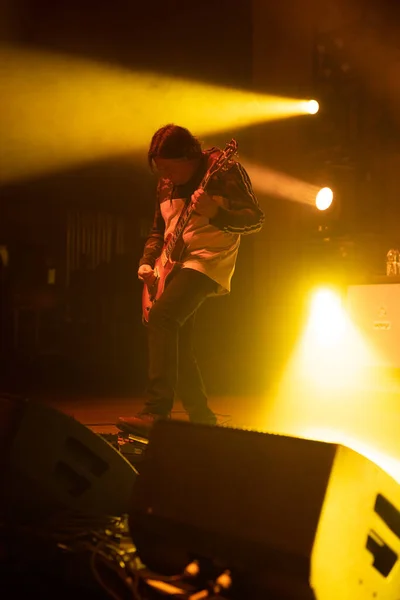 Detroit Michigan Estados Unidos 2019 Clutch Tocando Vivo Masonic Temple — Foto de Stock