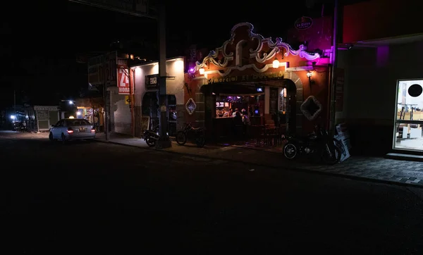 Straat Nacht — Stockfoto