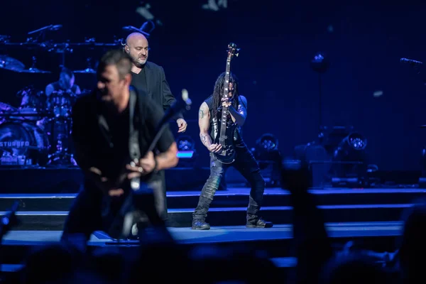 Detroit Michigan Estados Unidos 2019 Disturbio Tocando Vivo Little Caesar — Foto de Stock