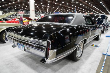 Detroit, Michigan, ABD 28 Şubat 2020: 68. Geleneksel Otomatik Rod Gösterisi ve Fuarı.