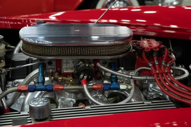 Detroit, Michigan, ABD 28 Şubat 2020: 68. Geleneksel Otomatik Rod Gösterisi ve Fuarı.