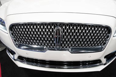 Novi, Michigan, ABD - 01.04.2020: Güneydoğu Michigan Otomobil Fuarı ve 2020 otomobil ve kamyonun tamamı.