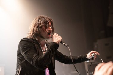 Rival Sons rock grubu ABD 'deki Fillmore Detroit, Michigan' da canlı performans sergiliyor - 04.23.2019