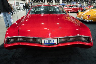 Detroit, Michigan, ABD 28 Şubat 2020: 68. Geleneksel Otomatik Rod Gösterisi ve Fuarı.