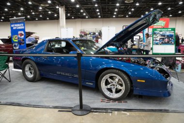 Detroit, Michigan, ABD 28 Şubat 2020: 68. Geleneksel Otomatik Rod Gösterisi ve Fuarı.