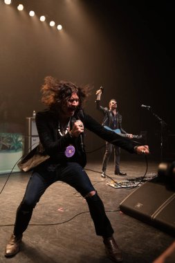 Rival Sons rock grubu ABD 'deki Fillmore Detroit, Michigan' da canlı performans sergiliyor - 04.23.2019