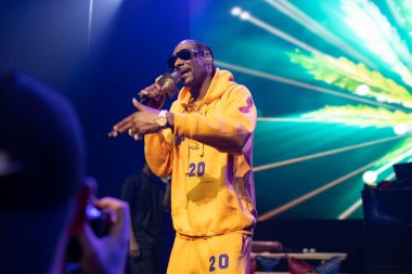 Snoop Dogg, Detroit, Michigan Fillmore 'da canlı performans sergiliyor. 01.26.2020