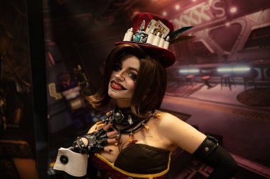 Sterling Heights, Michigan, ABD - 02.08.2020: Astronomicon 3 Comic Convention and Cosplay Expo.
