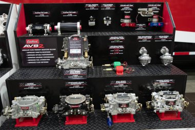 Detroit, Michigan, ABD 28 Şubat 2020: 68. Geleneksel Otomatik Rod Gösterisi ve Fuarı.