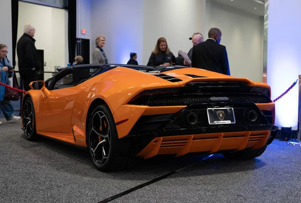 Novi Michigan Usa 2020 Southeast Michigan Auto Show Debutto Tutte — Foto Stock