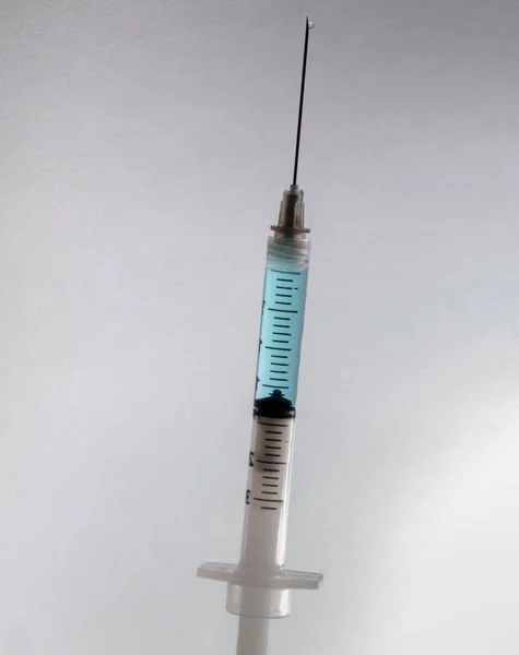 Syringe Loaded Drop Needle — Stock Photo, Image