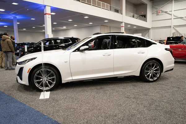 Novi, Michigan, ABD - 01.04.2020: Güneydoğu Michigan Otomobil Fuarı ve 2020 otomobil ve kamyonun tamamı.