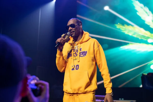 Snoop Dogg Vystoupí Živě Fillmore Detroit Michiganu Usa 2020 — Stock fotografie