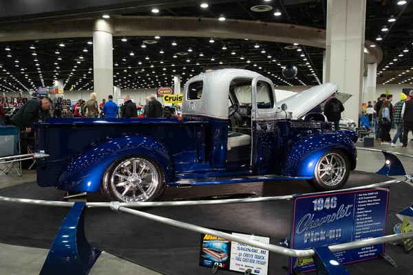 Detroit Michigan Usa Února 2020 68Th Annual Autorama Hot Rod — Stock fotografie