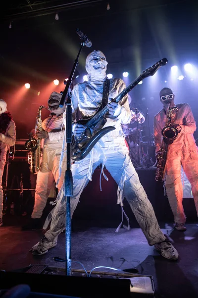 Detroit Michigan Usa 2019 Here Come Mummies Performing Live Saint — Stock Photo, Image