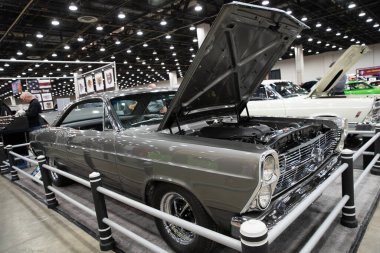 Detroit, Michigan, ABD 28 Şubat 2020: 68. Geleneksel Otomatik Rod Gösterisi ve Fuarı.